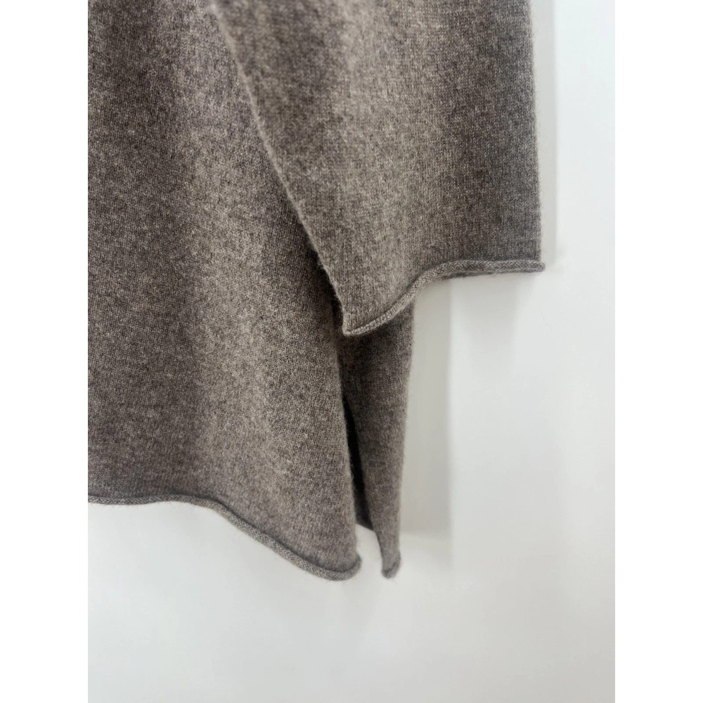 Eileen Fisher Quiet Luxury Cashmere Sweater Women 3X Brown Minimalist Lagenlook - Picture 10 of 11